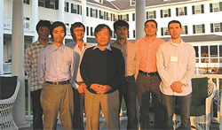 Dr. Tonegawa and participants from BSI