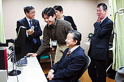 Minister Kenji Kosaka of MEXT Visits BSI